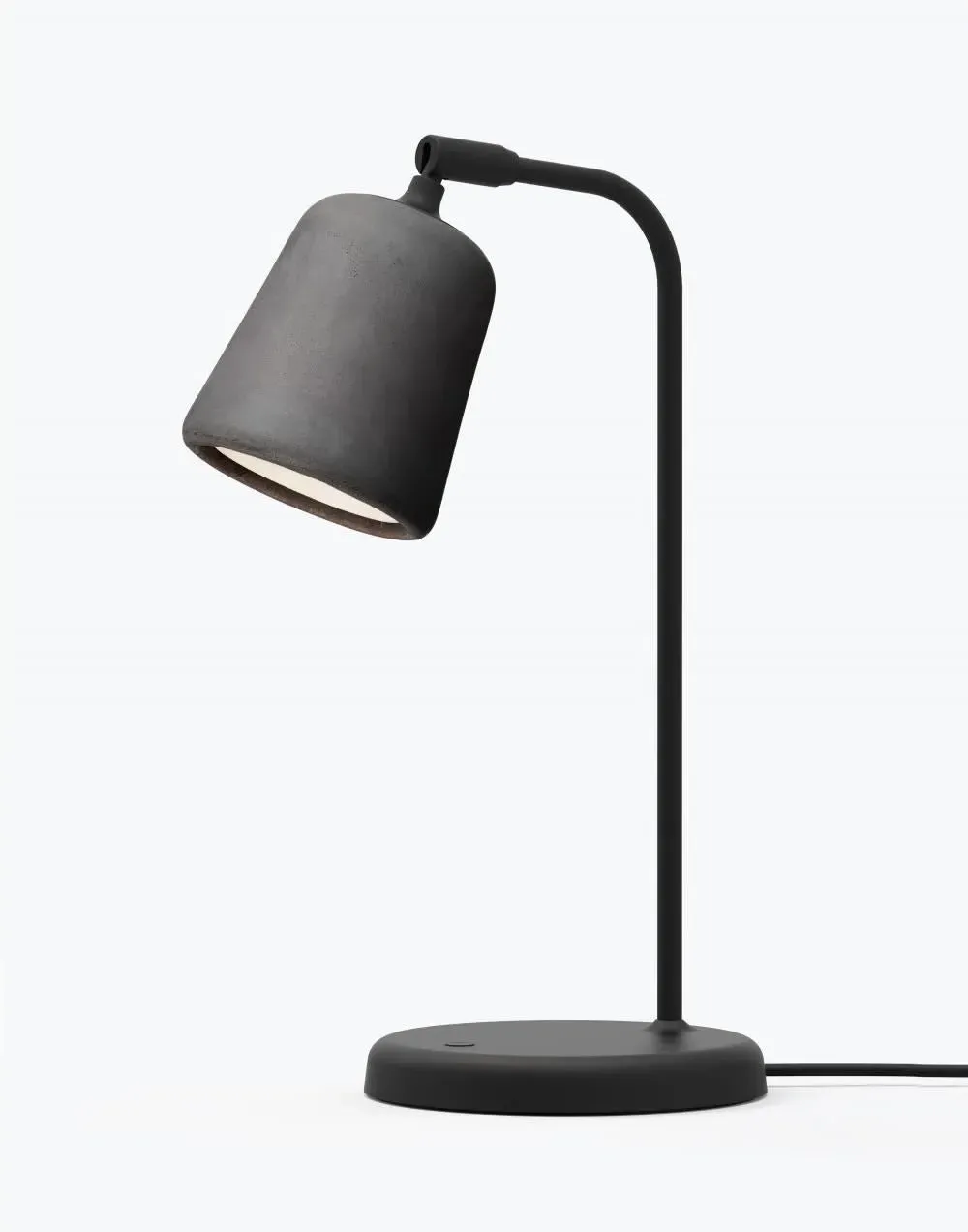 Table Lamp with Pivoting Head - Black, Cork