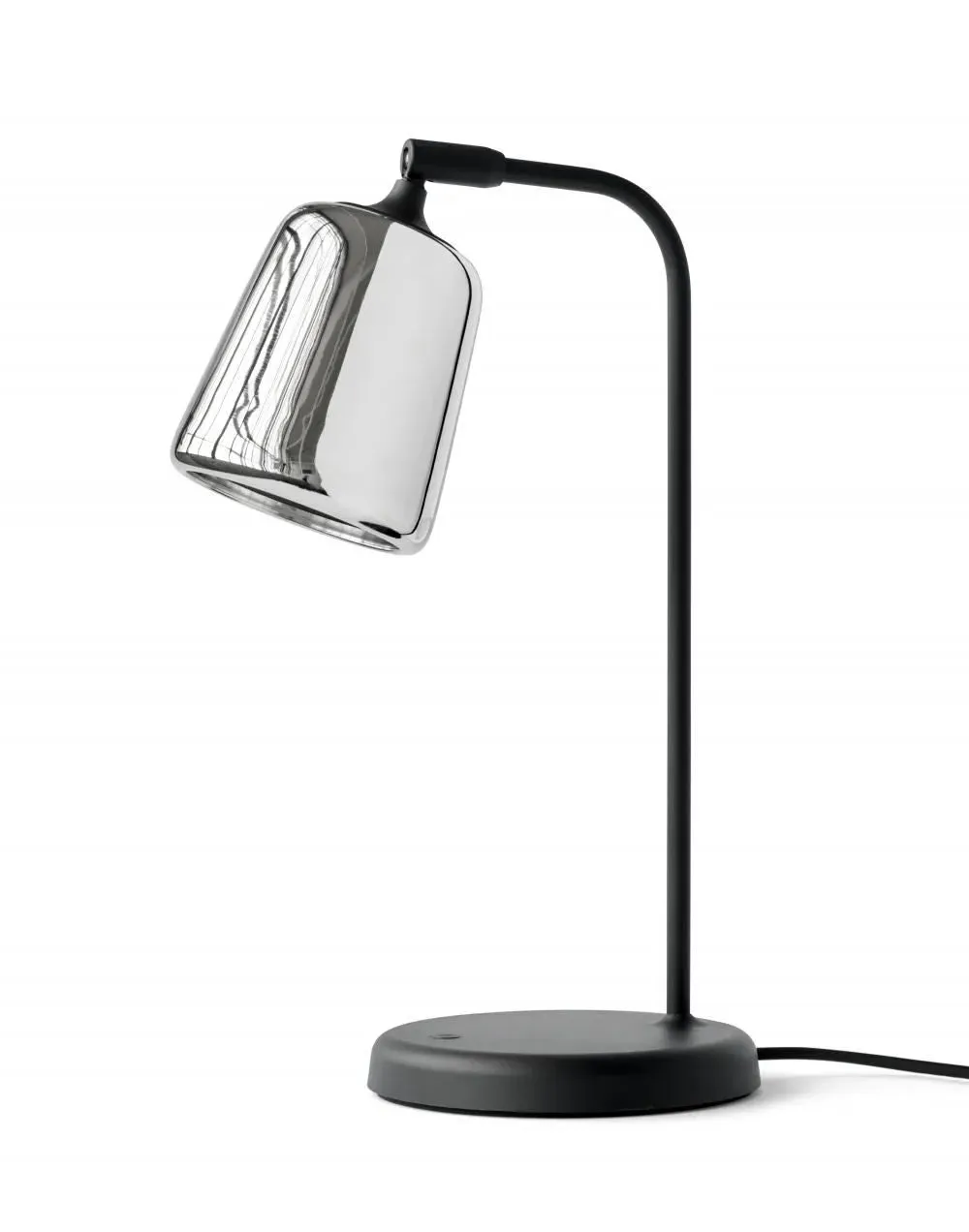 Table Lamp with Pivoting Head - White, Marble