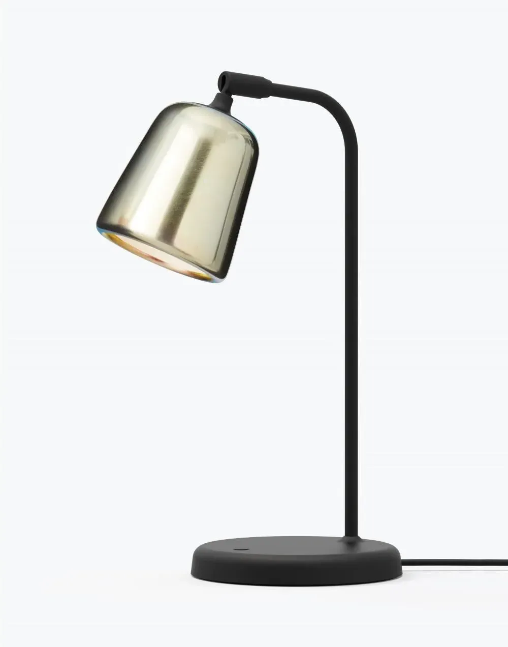 Table Lamp with Pivoting Head - Yellow, Steel