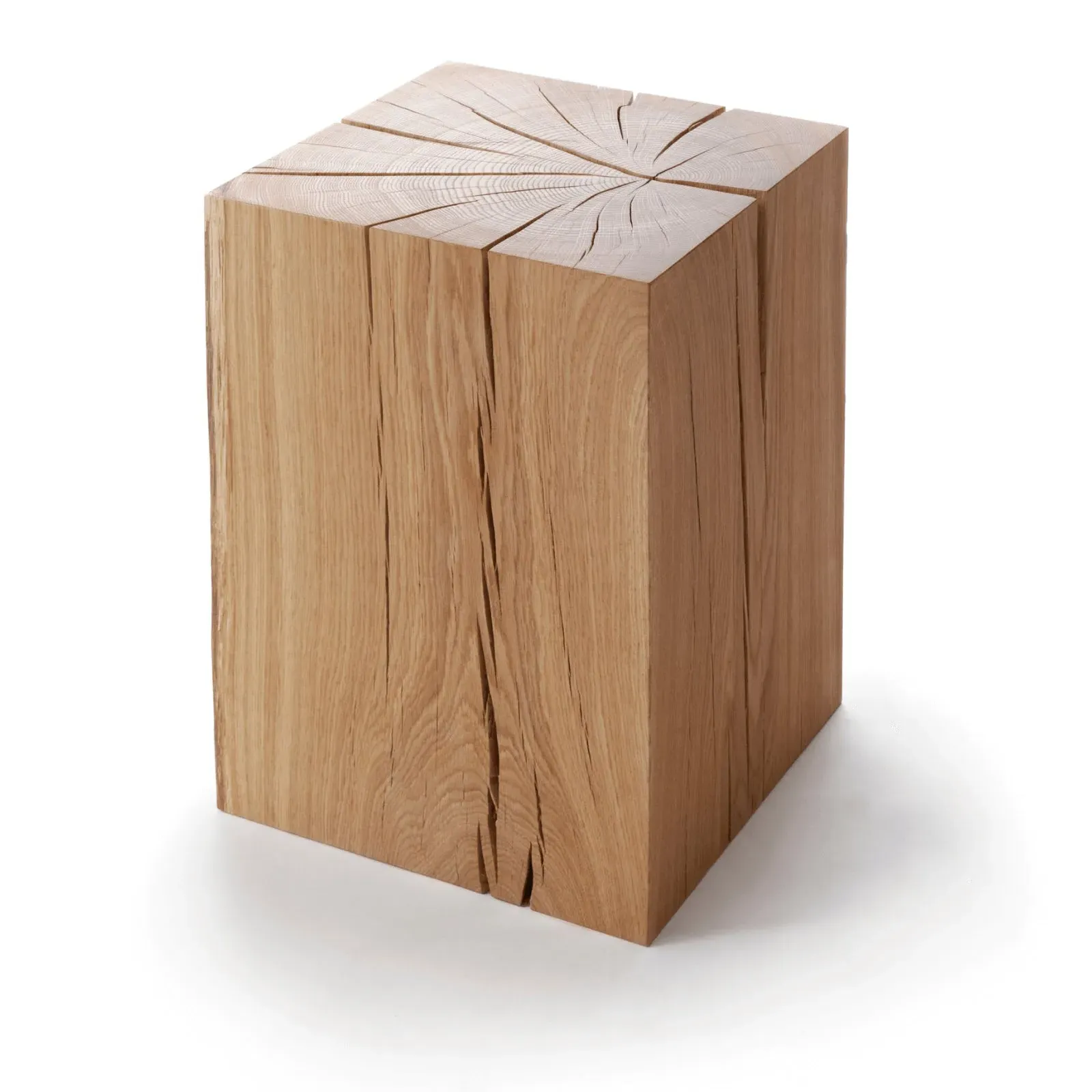 Arte Biennale Stool - Natural, Oak Wood image