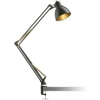 Archi T1 Table Wall Light with Clamp - Forest Green