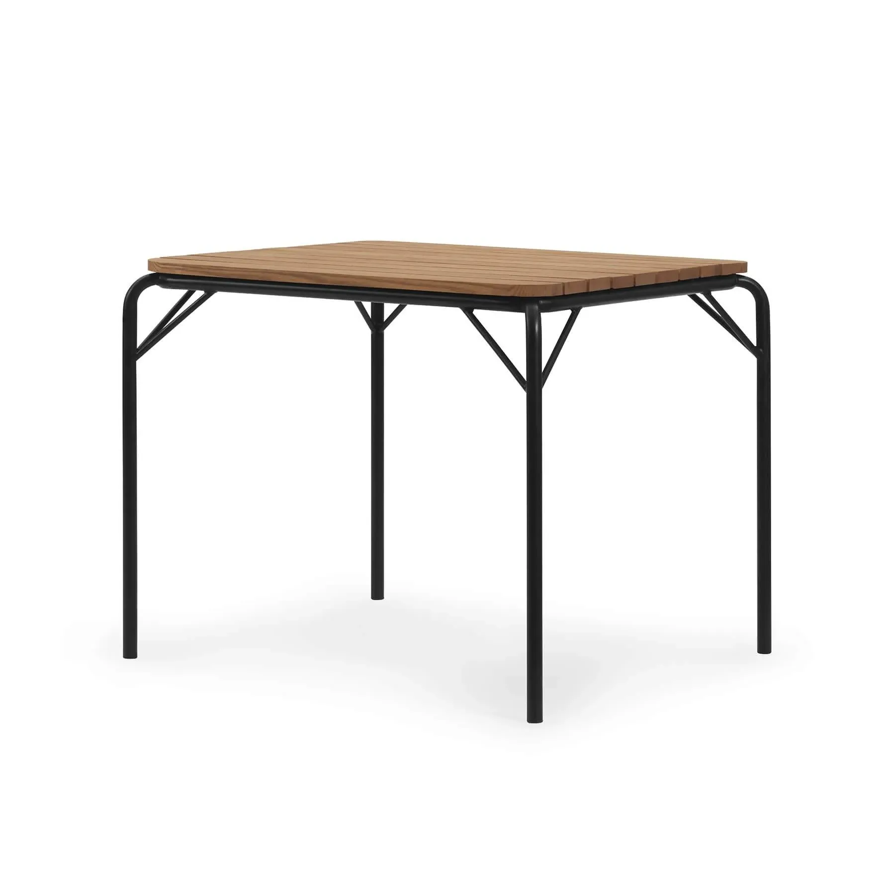 80cm Garden Table - Dark Green, Steel