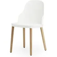 Allez Dining Chair - White, Oak