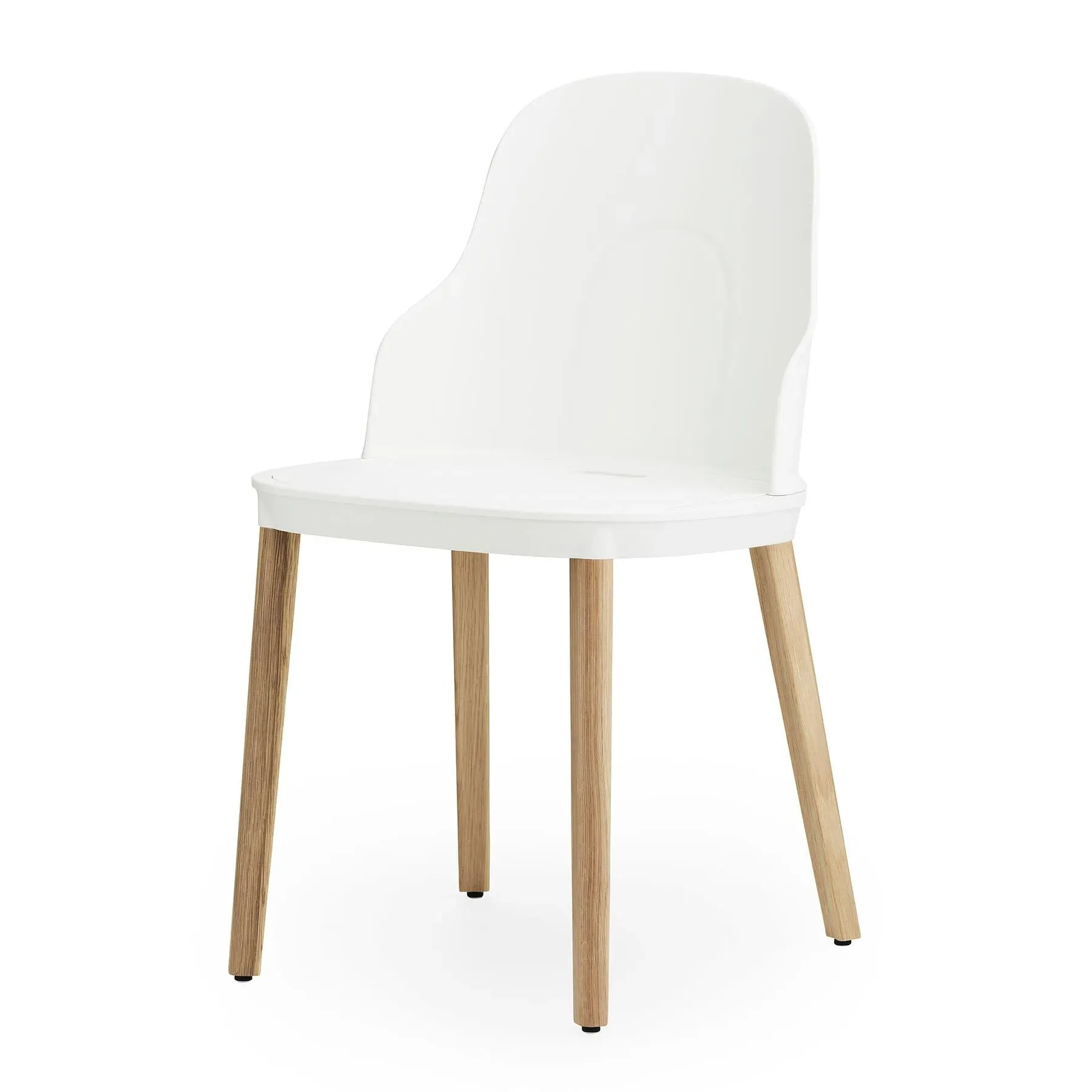 Allez Dining Chair - White, Oak image