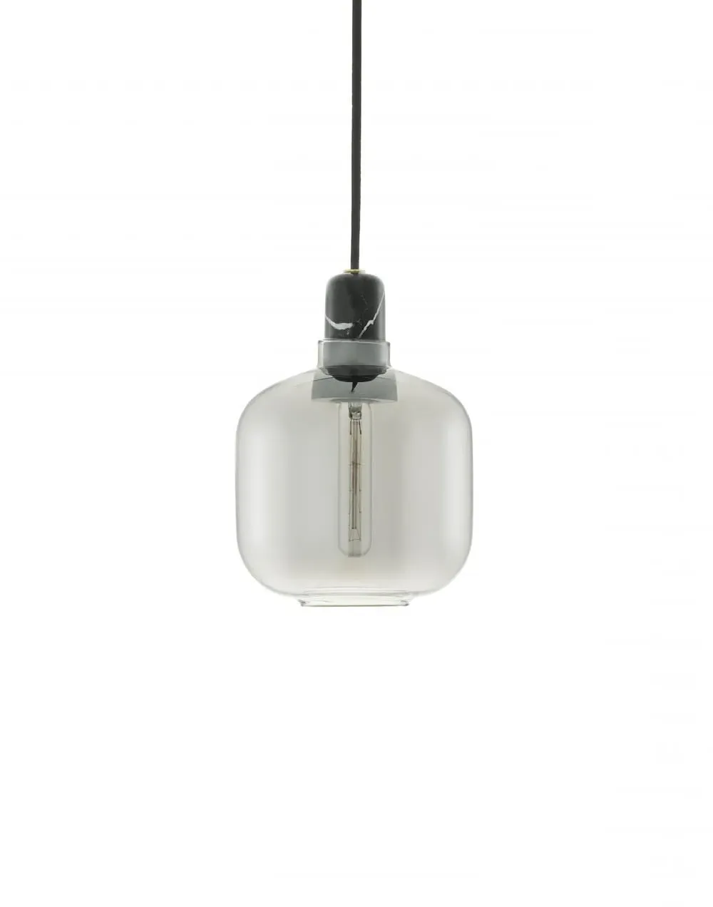 Amp Large Pendant Light - Gold, Glass