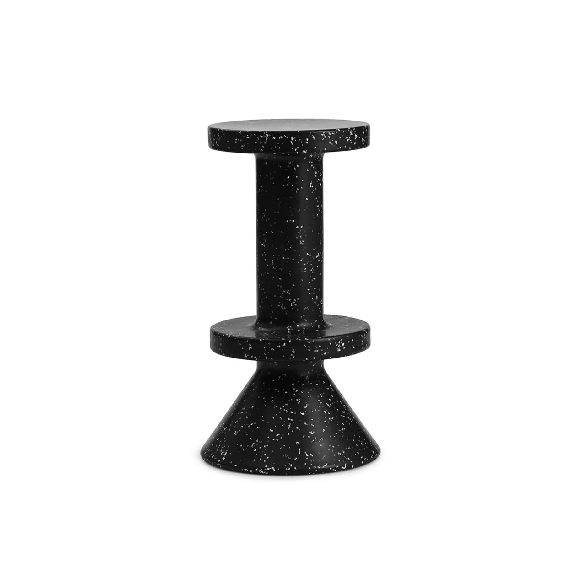Bit Bar Stool - Black, Recycled Plastic