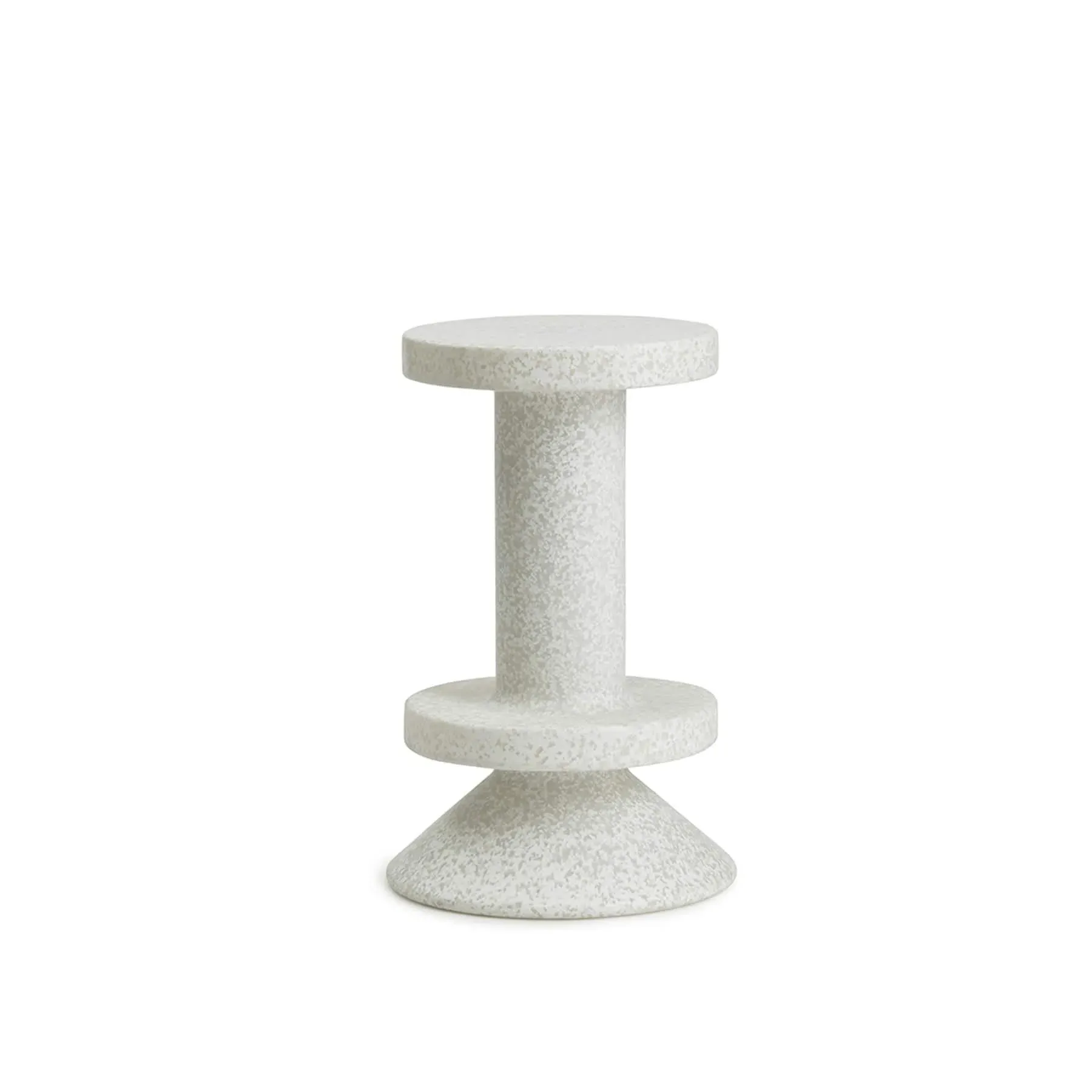 Bit Bar Stool - White, Recycled Plastic