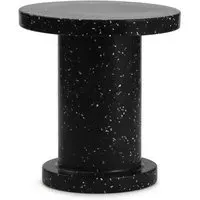 Bit Side Table - Black, Recycled Plastic