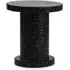 Bit Side Table - Black, Recycled Plastic