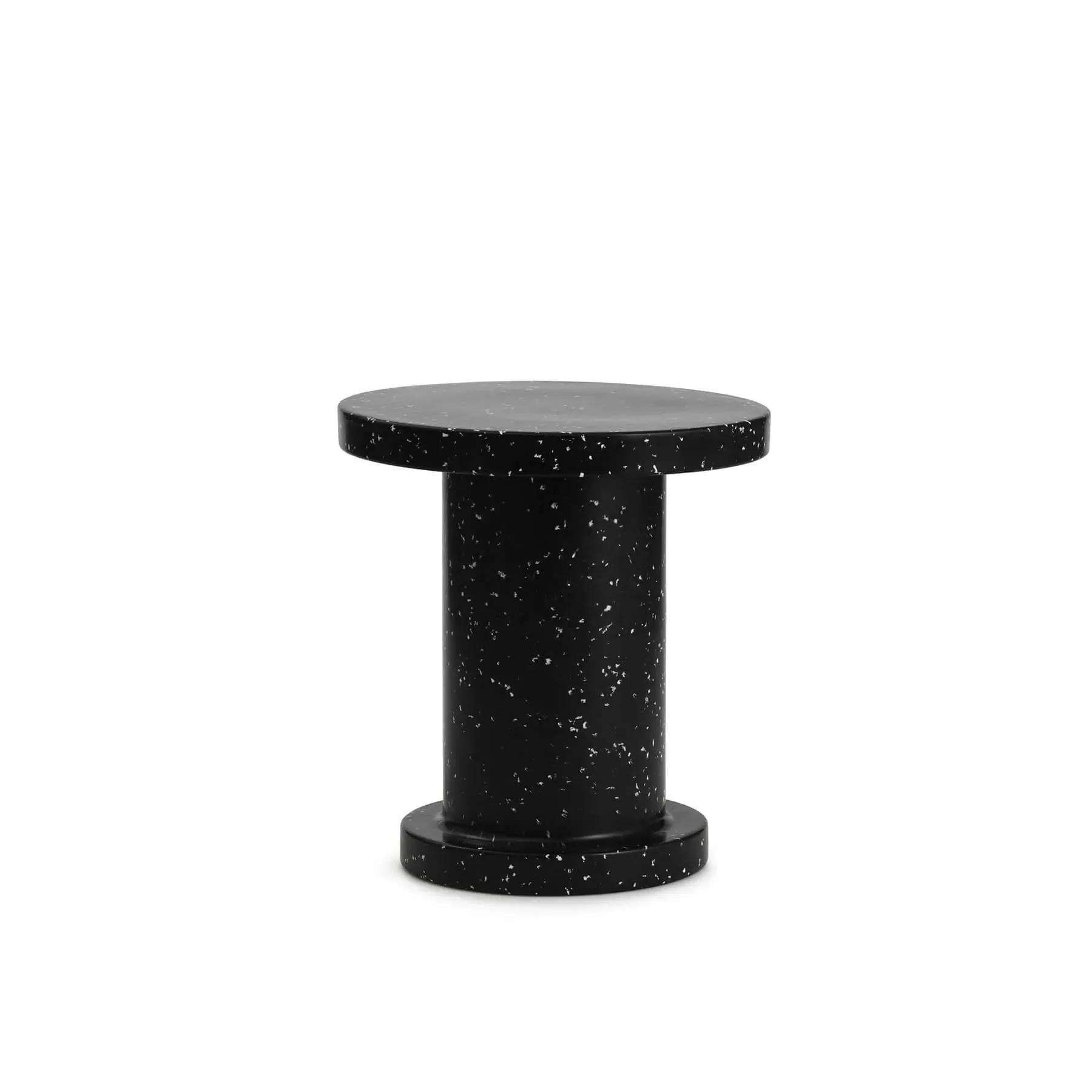 Bit Side Table - Black, Recycled Plastic image