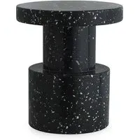 Bit Stool - Black, Recycled Plastic