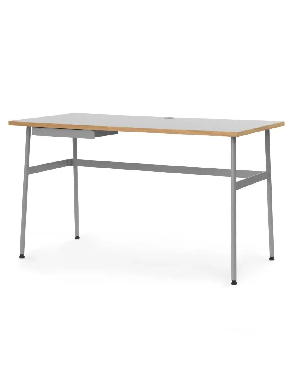 Compact Desk with Drawer - Black, Steel