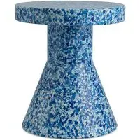 Cone Bit Stool - Blue, Recycled Plastic