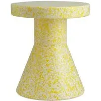 Cone Bit Stool - Yellow, Recycled Plastic