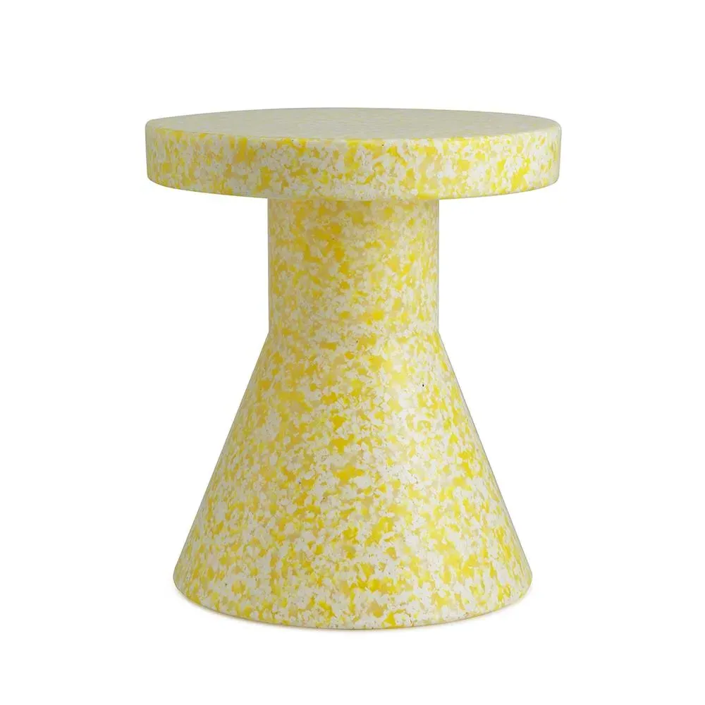 Cone Bit Stool - Yellow, Recycled Plastic
