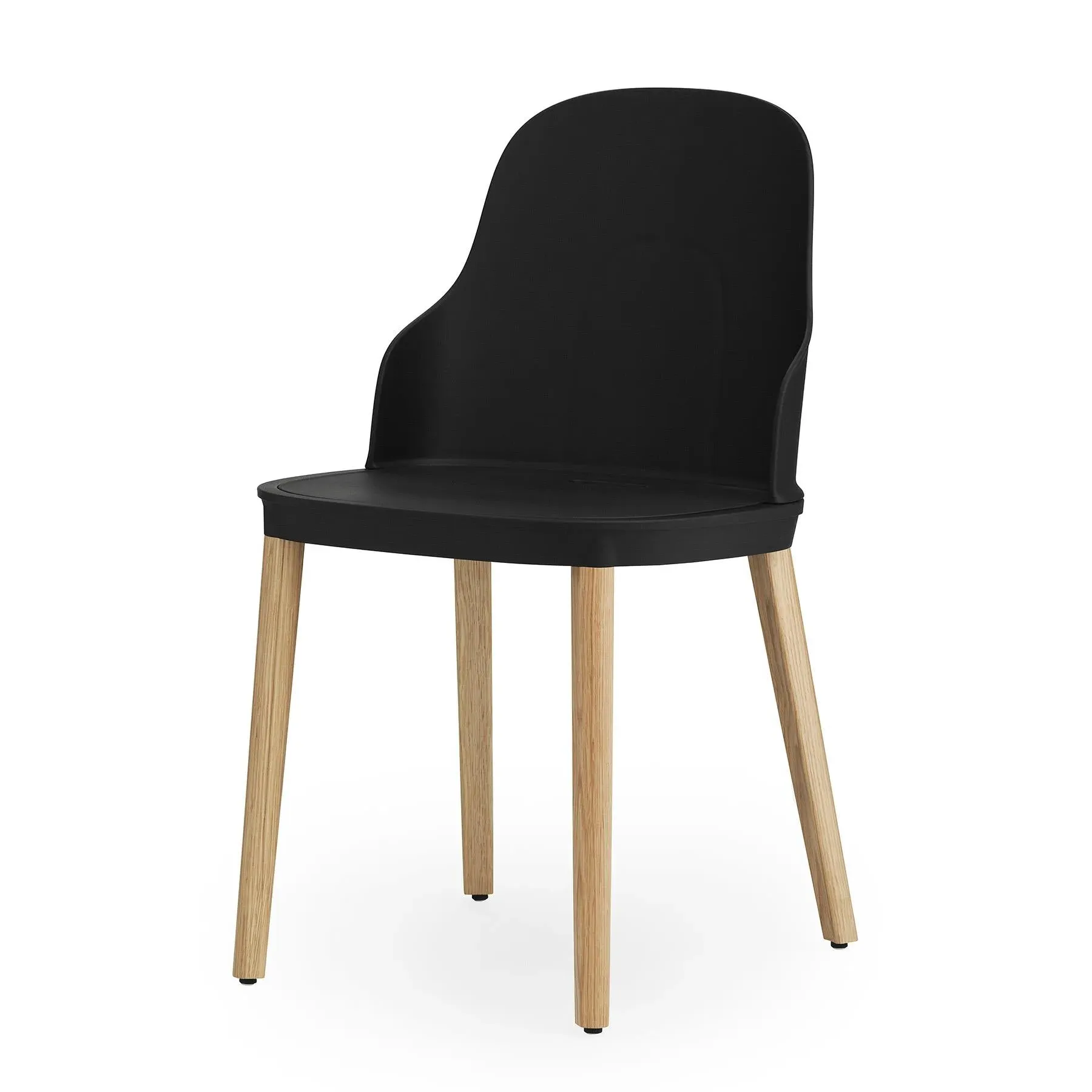 Dining Chair - Black, Oak image
