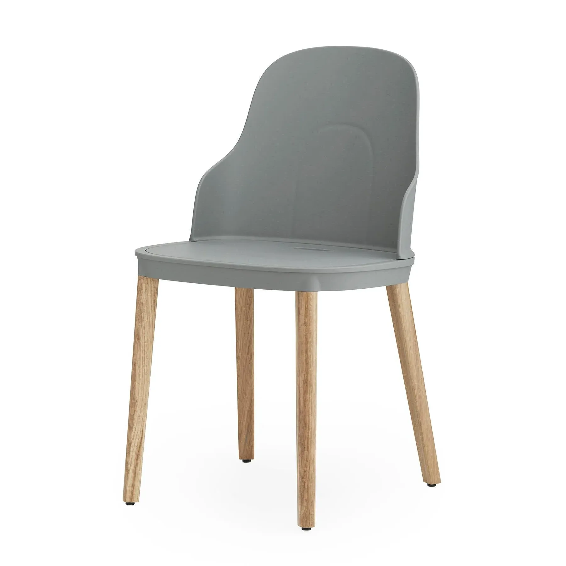 Dining Chair - Grey, Oak image