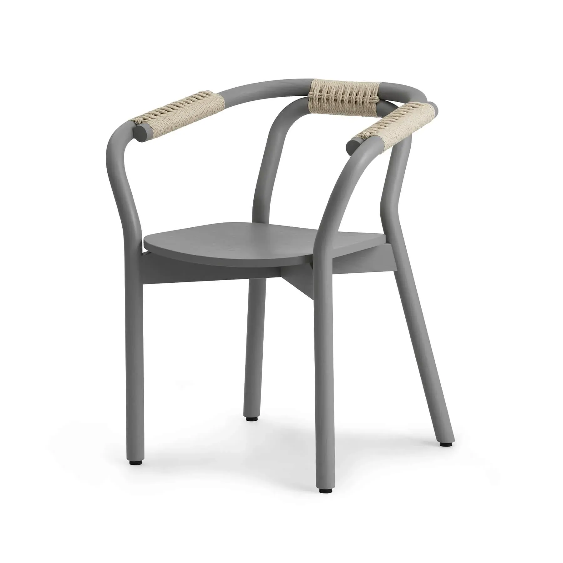 Dining Chair with Paper Cord - Black, Wood