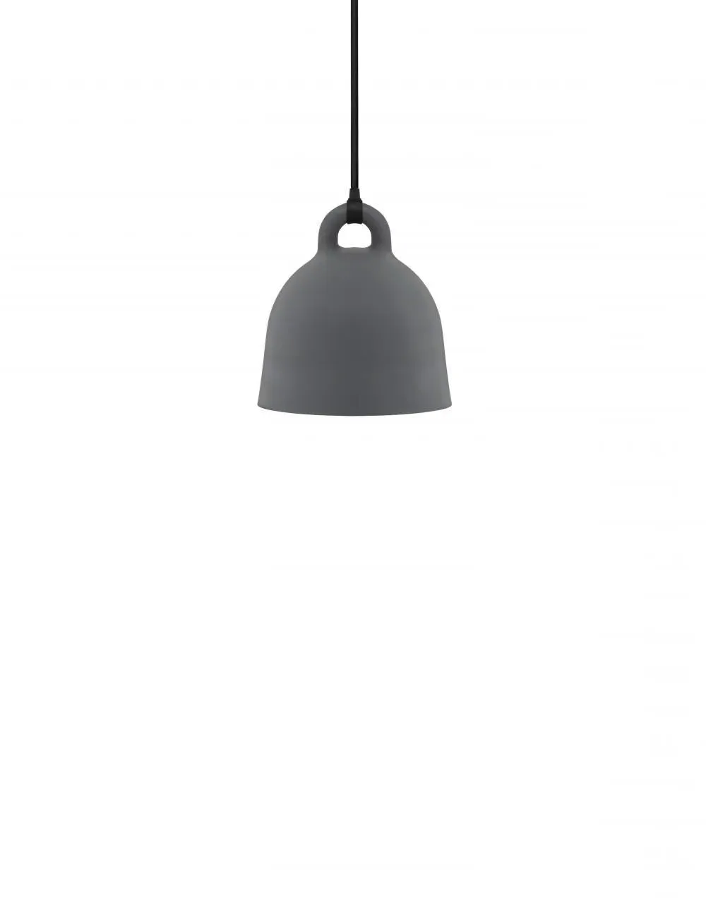 Extra Small Bell Pendant Light - Grey image