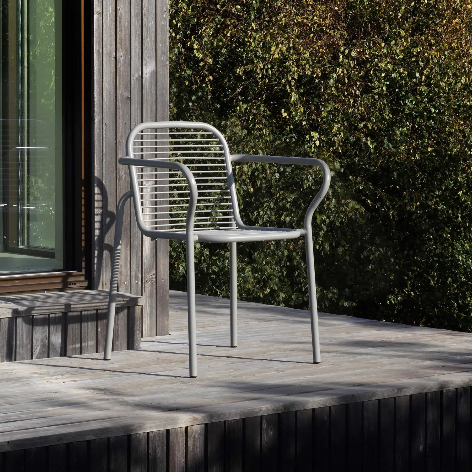 Garden Armchair - Dark Green, Steel