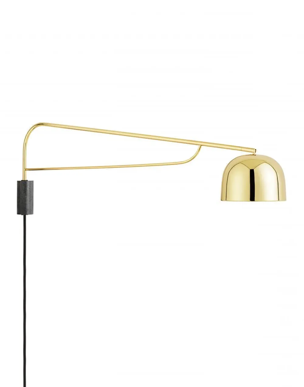 Grant Large Wall Light - Black