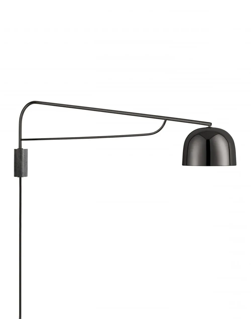 Grant Large Wall Light - Black
