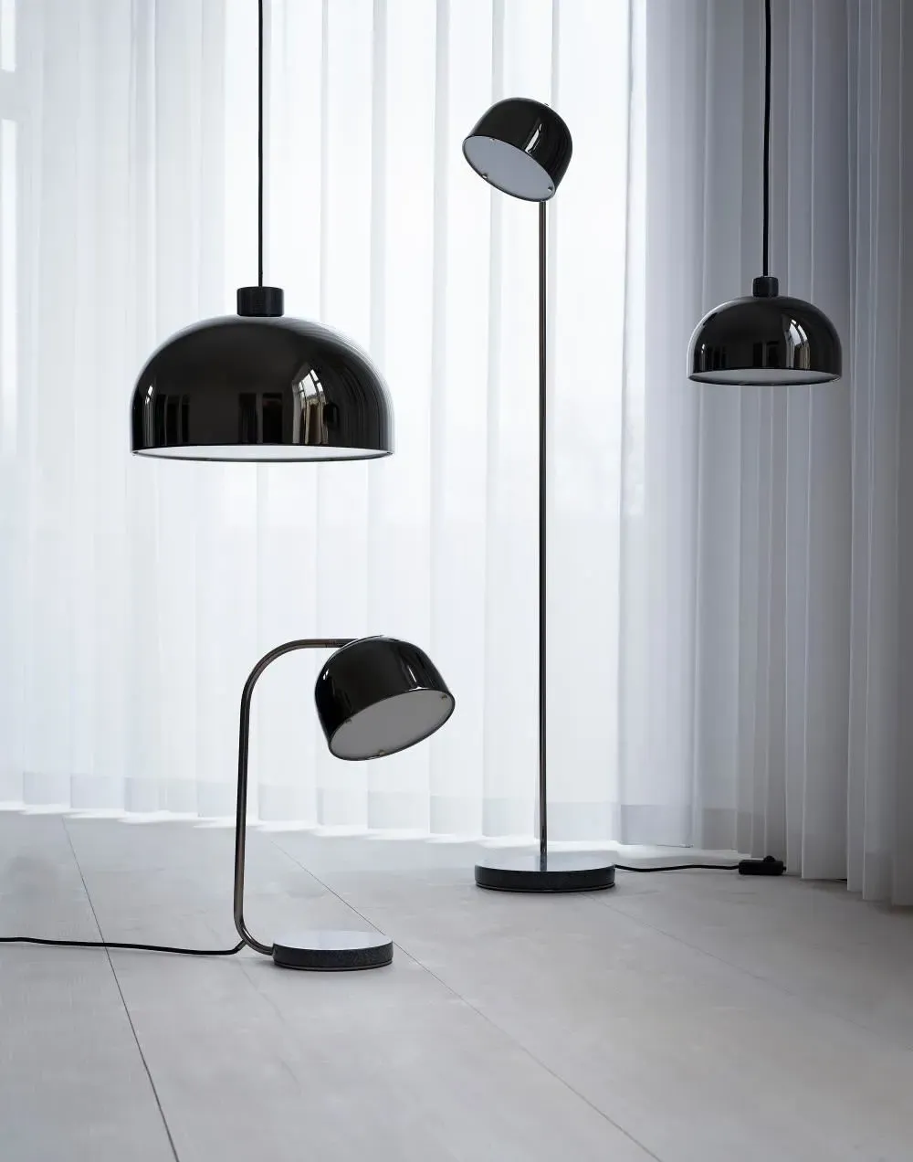 Grant Small Pendant Light - Brass