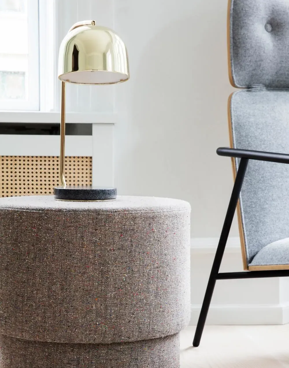 Grant Table Lamp - Black