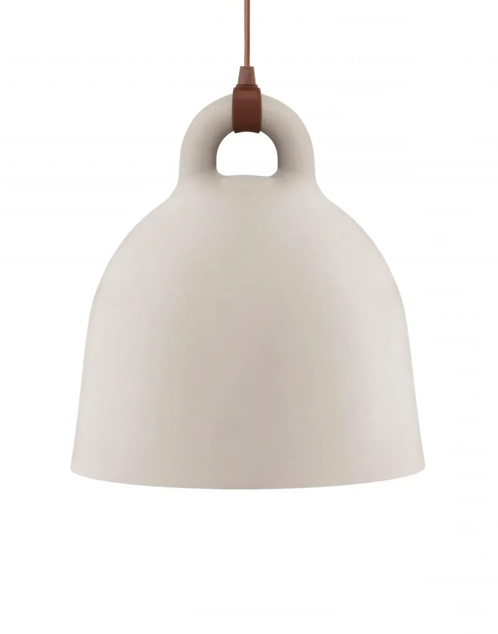 Large Bell Pendant Light - Sand