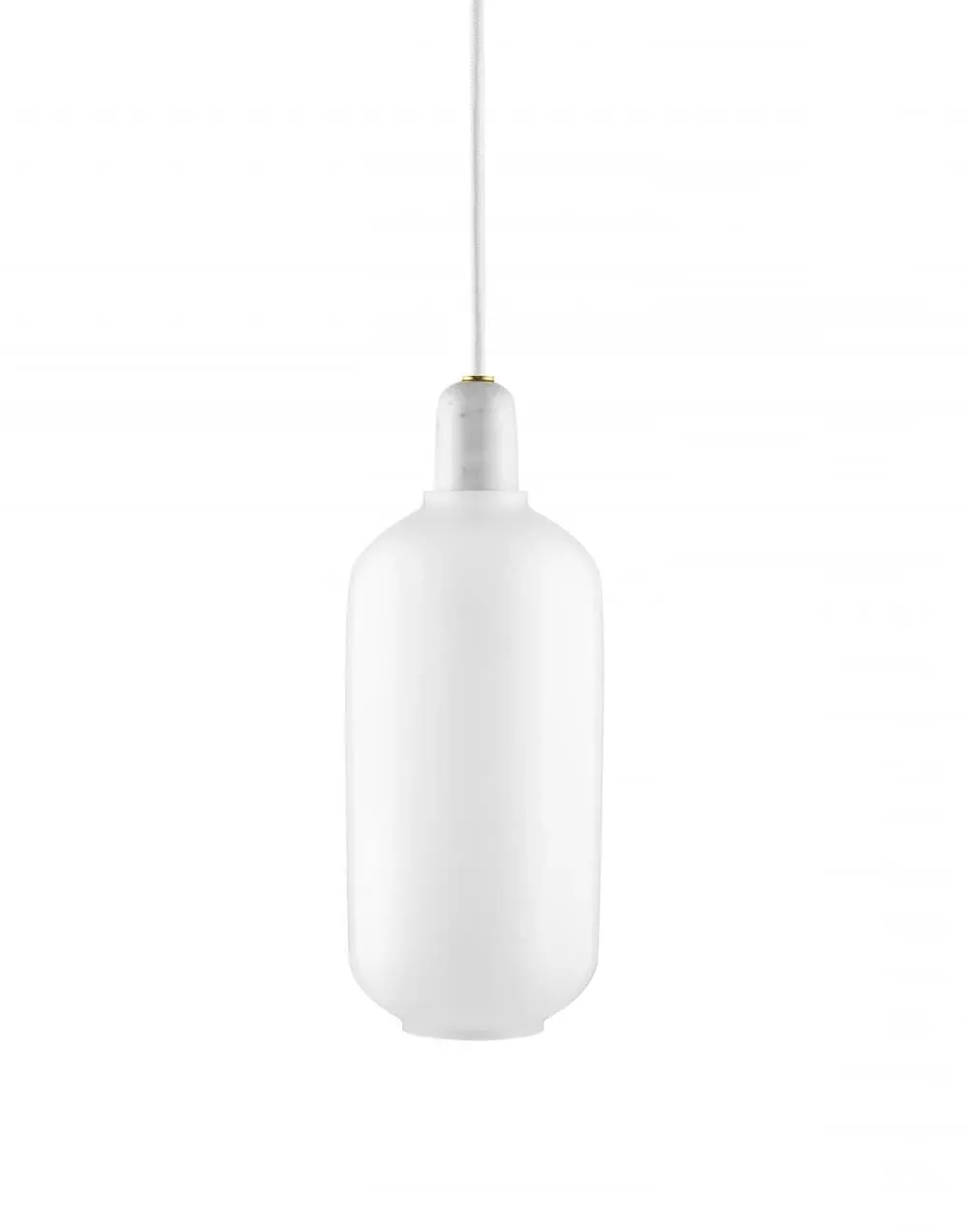 Large Pendant Light - White, Glass image