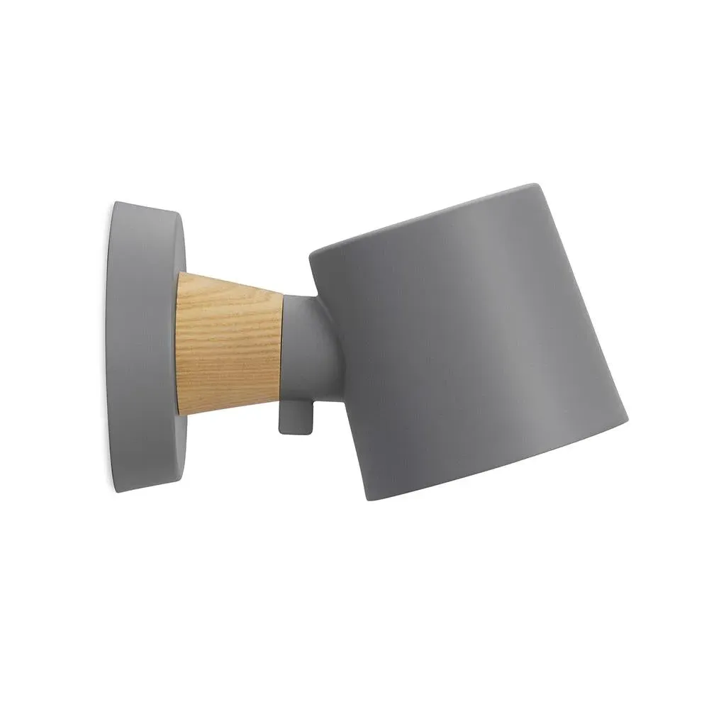 Rise Wall Lamp Hardwired - Grey