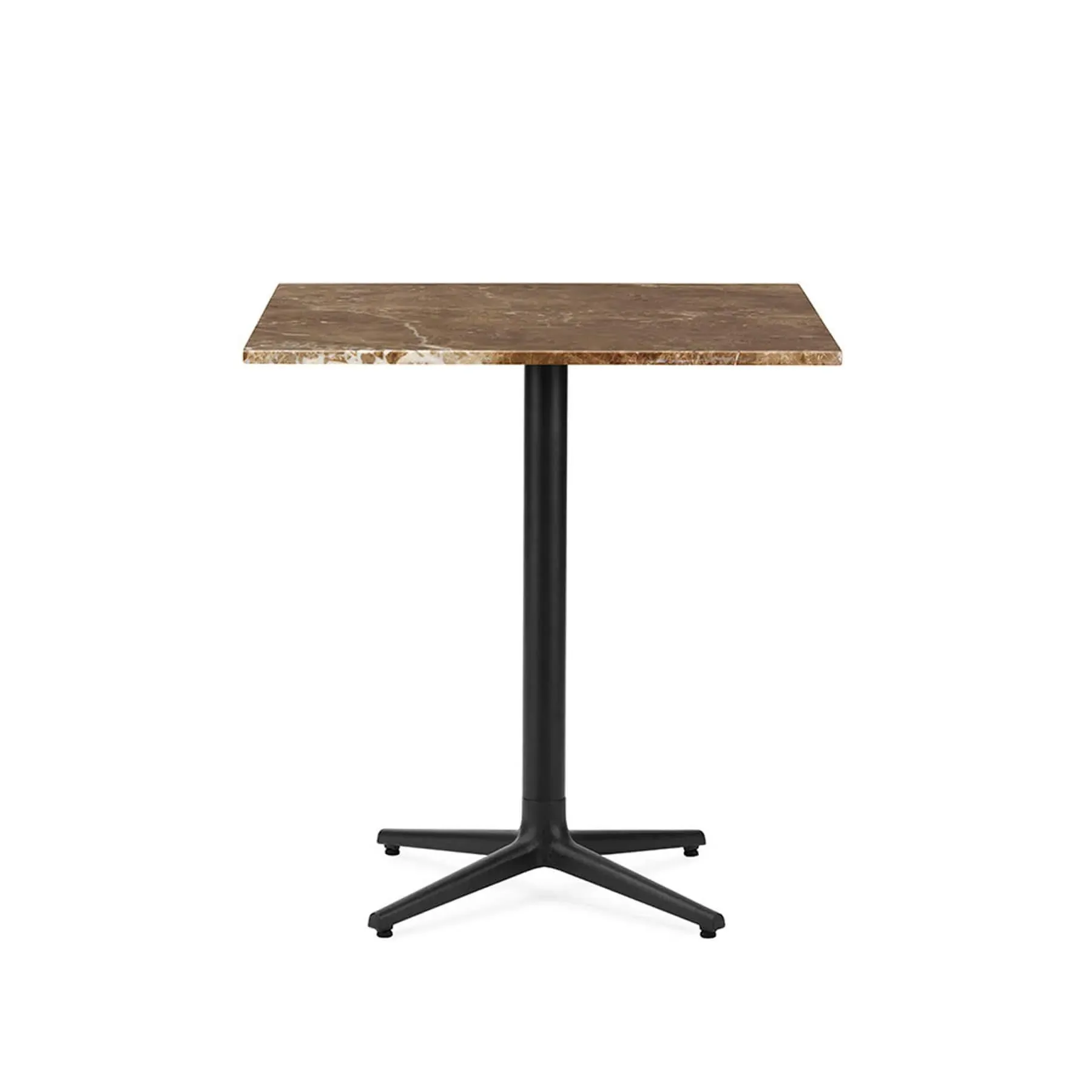 Round Bistro Table 4-Leg - Black, Cast Iron