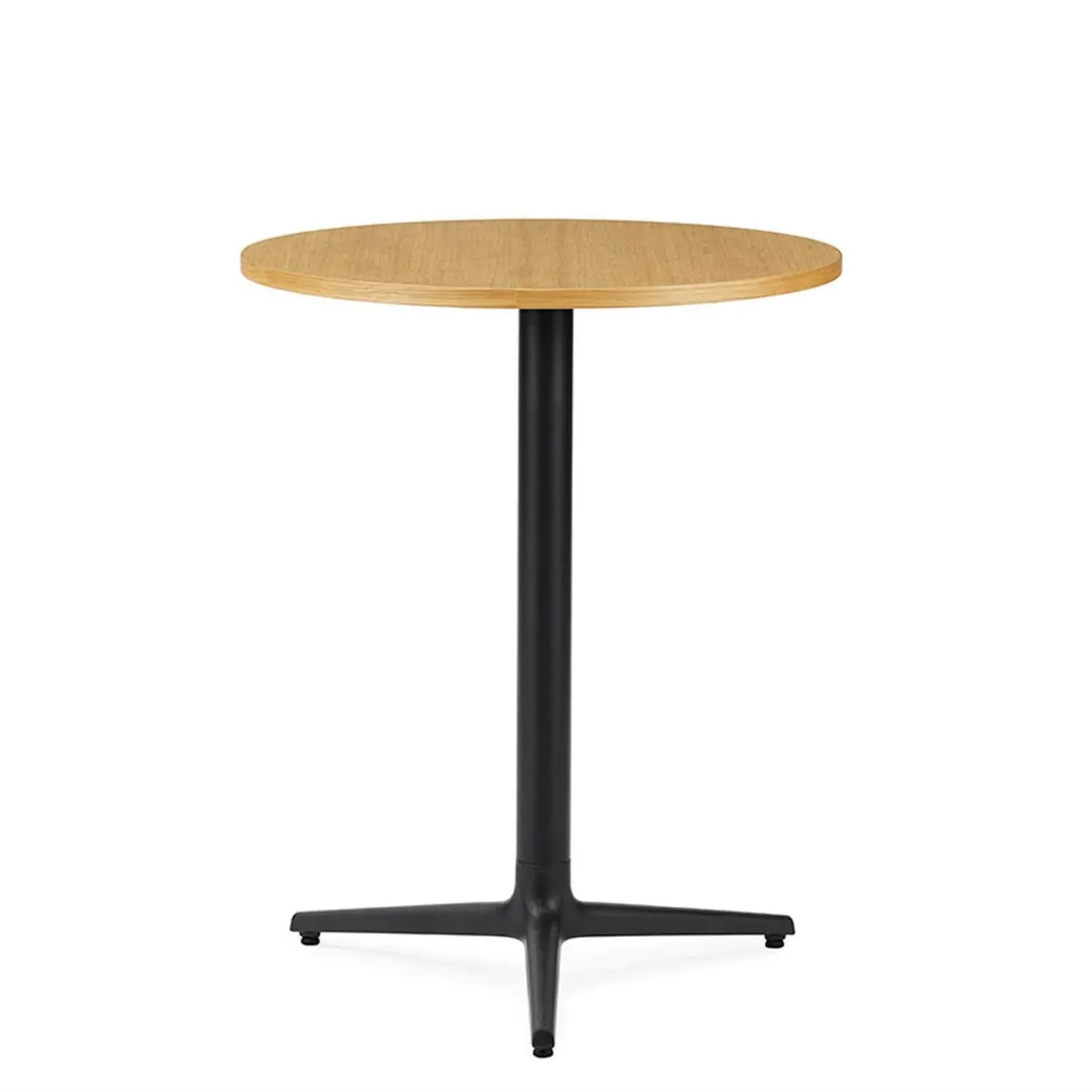 Round Dining Table 3L - Black, Oak