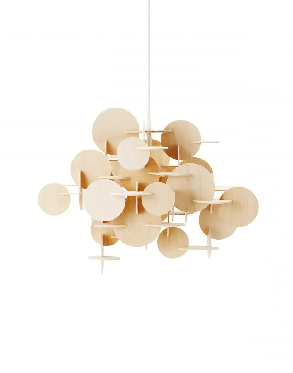 Small Bau Chandelier - Geometric Design image