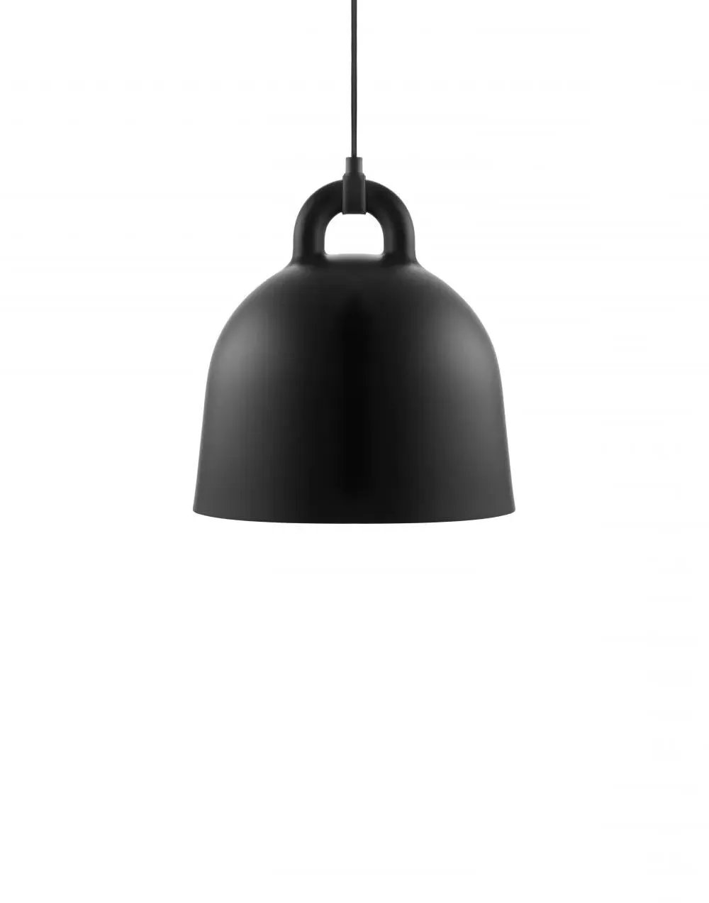 Small Bell Pendant Light - Black