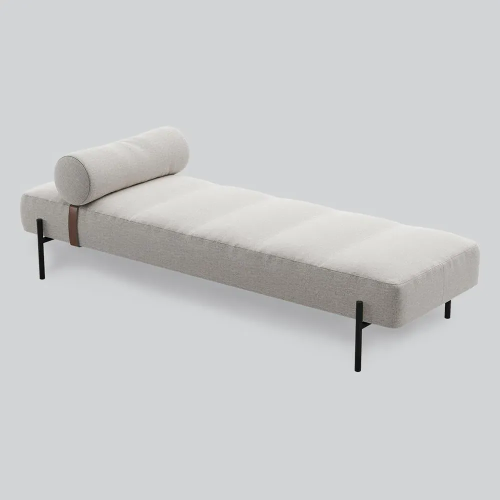 Adjustable Daybed with Storage - Black, Steel image