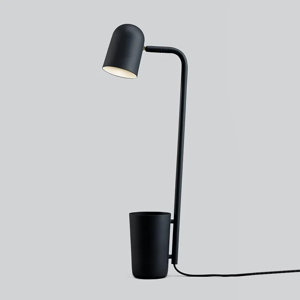 Buddy Desk Lamp with Storage - Black image