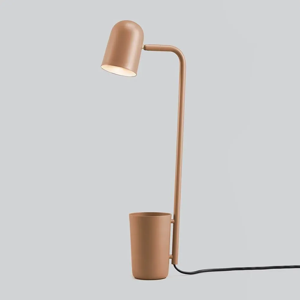 Buddy Desk Lamp with Storage - Dark Grey