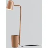 Buddy Desk Lamp with Storage - Warm Beige
