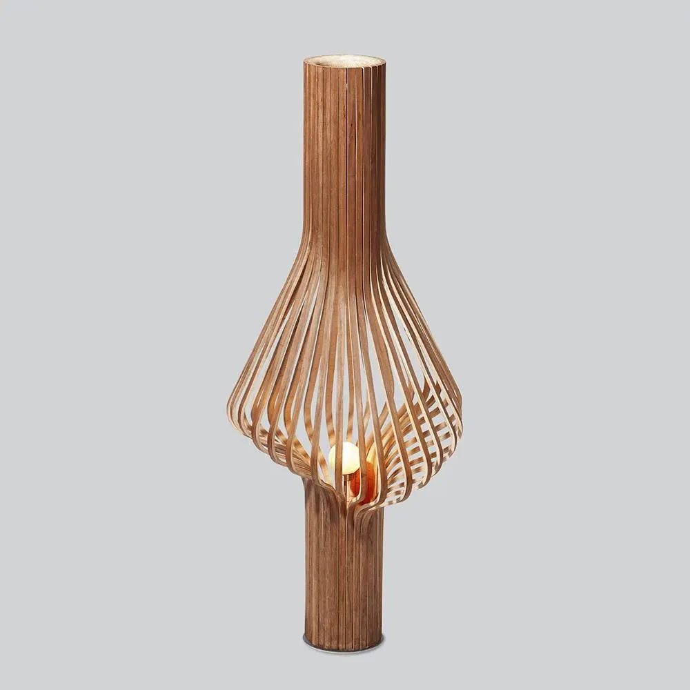 Diva Floor Lamp - Smoked Oak image