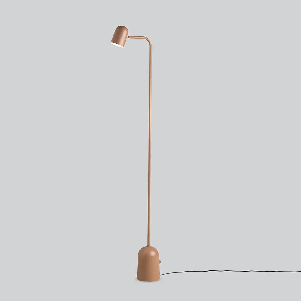 Floor Lamp with Dimmer Switch - White