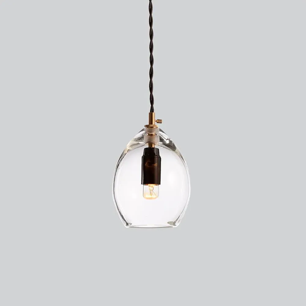 Large Pendant Light - Opal, Glass