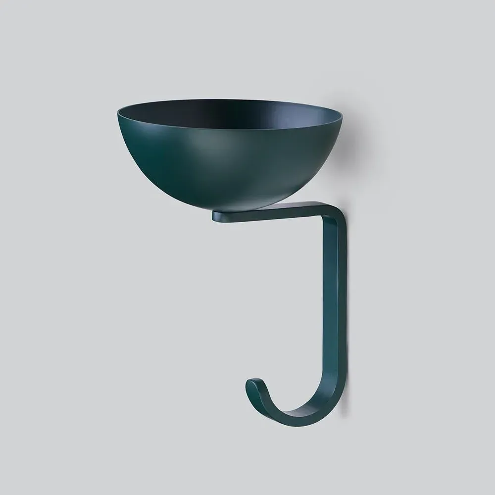 Nest Wall Hanger with Storage - Dark Green image