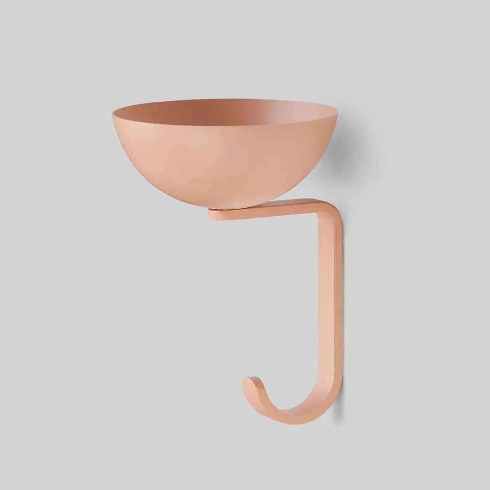 Nest Wall Hook with Storage - Pink