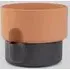 Oasis 13cm Self Watering Planter - Dark Brown, Terracotta