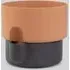 Oasis 24.5cm Self Watering Planter - Dark Brown, Terracotta