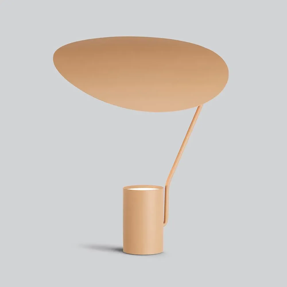 Ombre Table Lamp with Adjustable Shade - Black