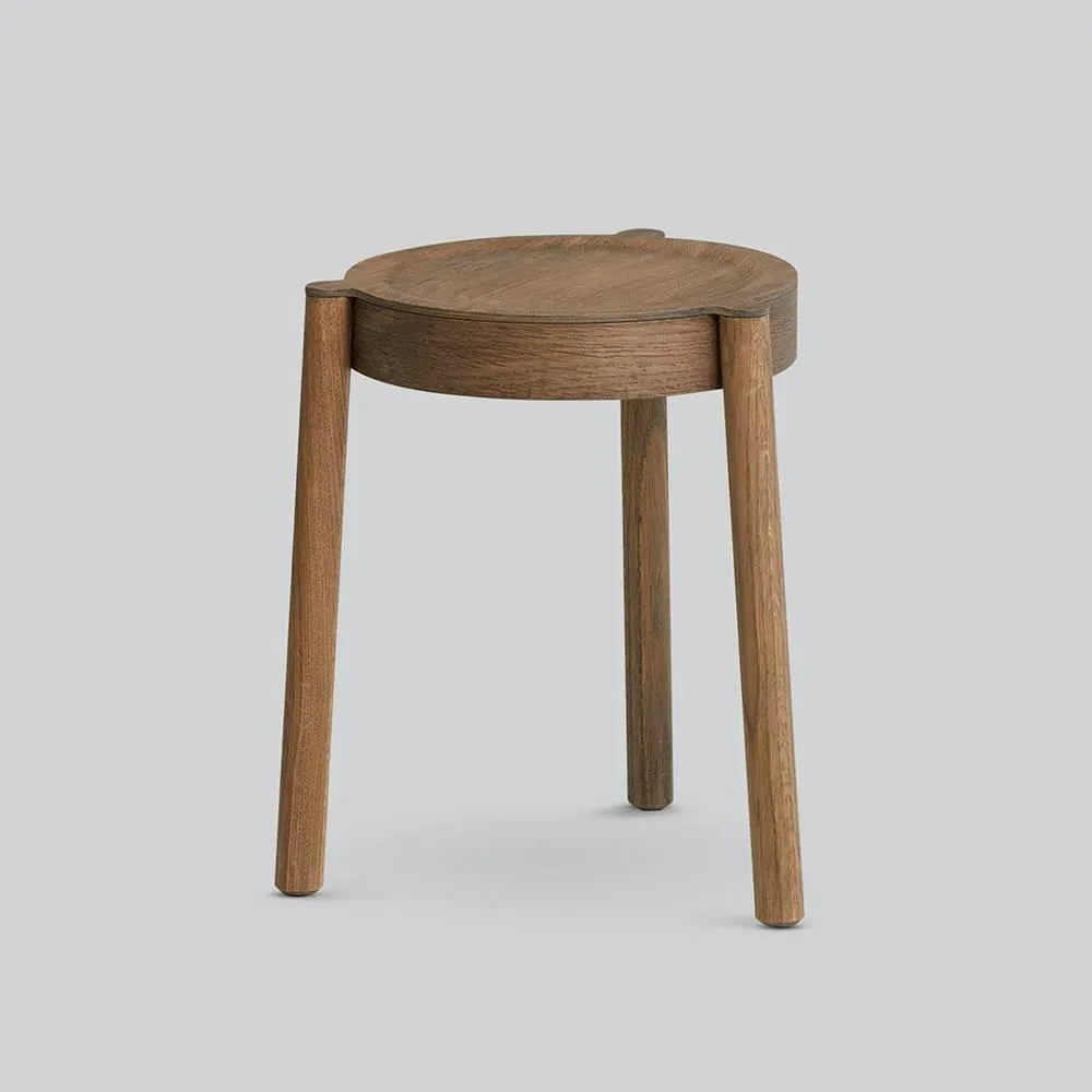 Pal Stool - Light Oak, Cane Mesh