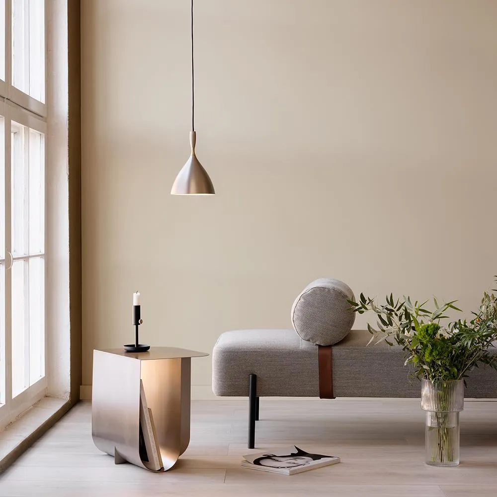 Pendant Light with Cable - Beige, Steel