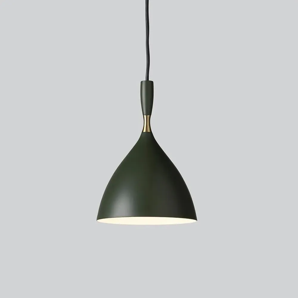Pendant Light with Cable - Green, Steel image